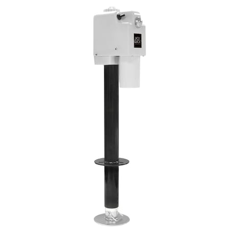 Quick Products Quick Products JQ-3500W Power A-Frame Electric Tongue Jack - 3,650 lbs. Lift Capacity, White JQ-3500W